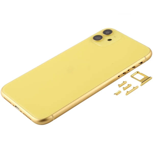 Red Rear Housing for iPhone 11-Yellow Red Rear Housing for iPhone 11-Yellow